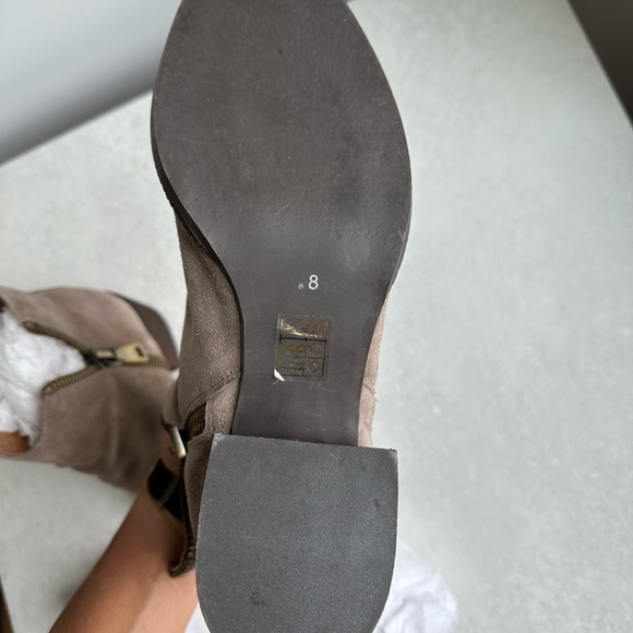 JEFFREY CAMPBELL Ibiza Suede Ankle Boots NEW - Picture 5 of 7